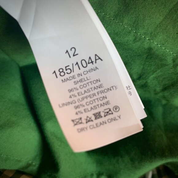 KATE SPADE Mini Gingham Bodega Dress with pockets peasant sleeves - Size: 12 - Picture 11 of 11